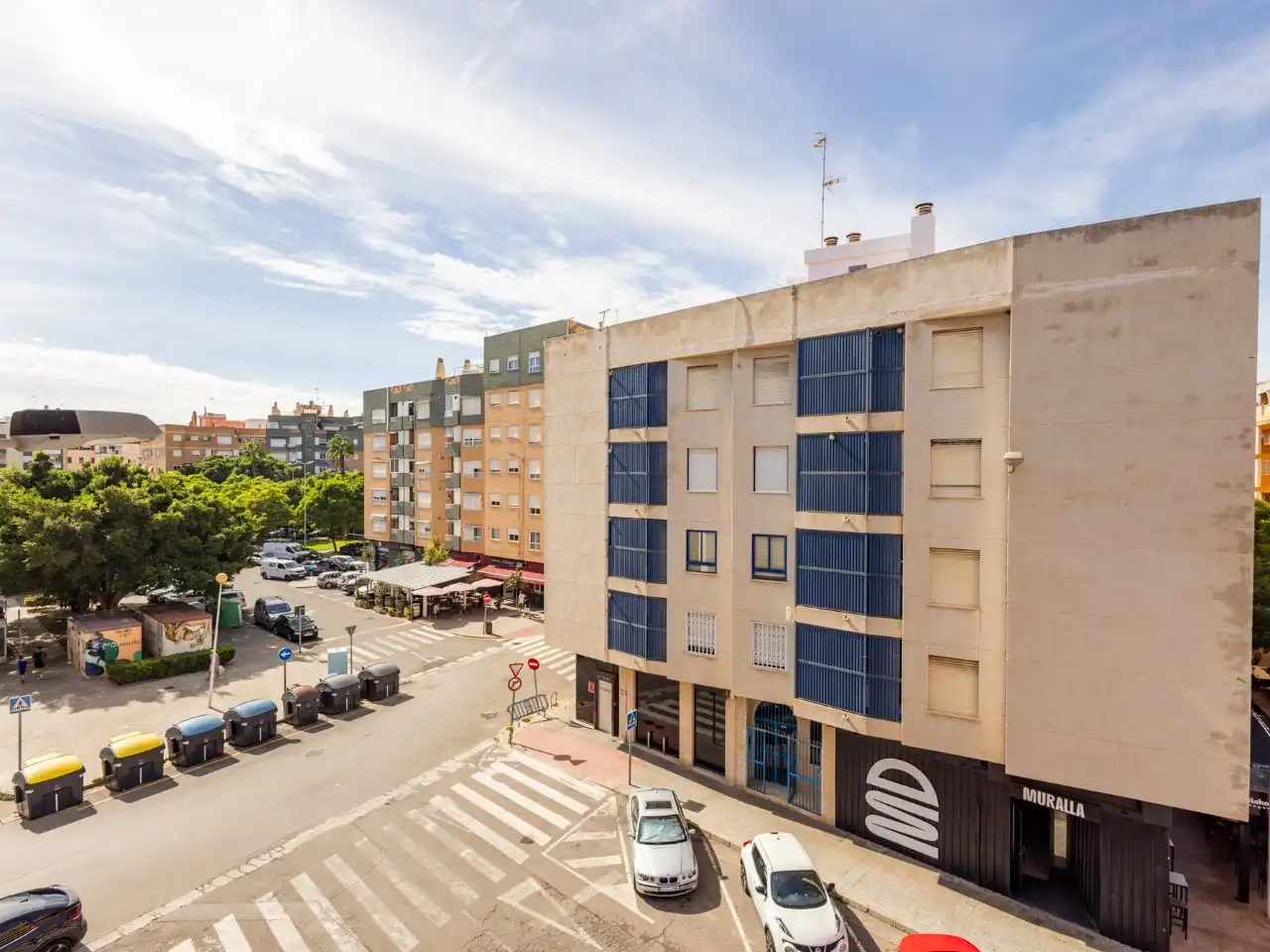 Vista exterior de Piso en venta en Sagunto / Sagunt con Terraza