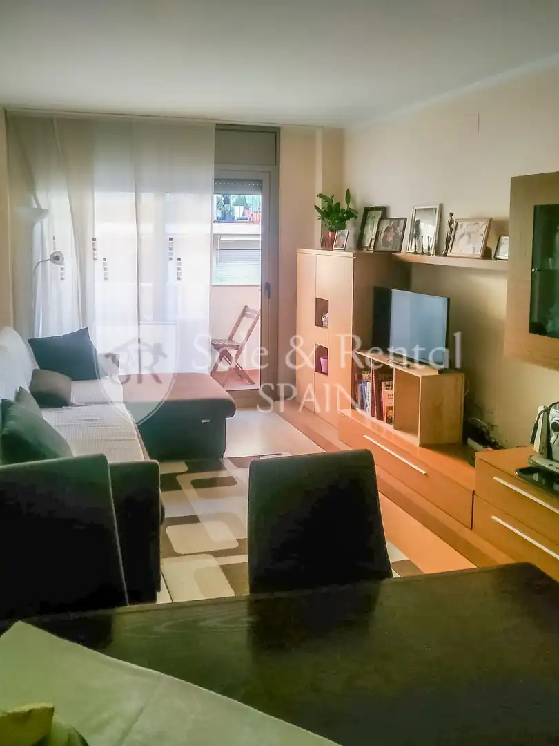 Sala de estar de Piso en venta en Blanes con Aire acondicionado y Terraza