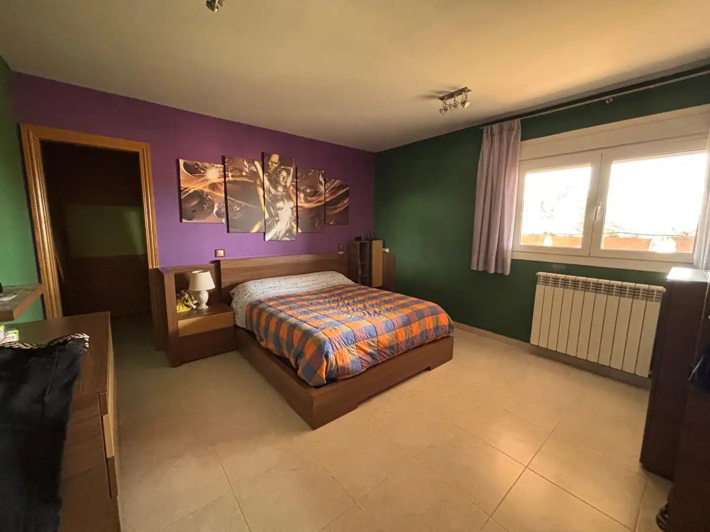 Dormitori de Casa o xalet en venda en Híjar amb Calefacció, Jardí privat i Traster
