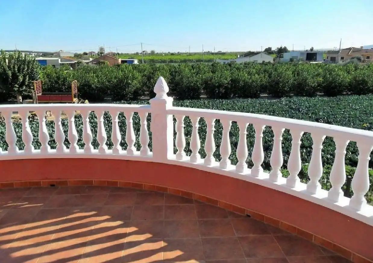 Terrasse von Haus oder Chalet zur Miete in Orihuela mit Klimaanlage, Heizung und Privatgarten