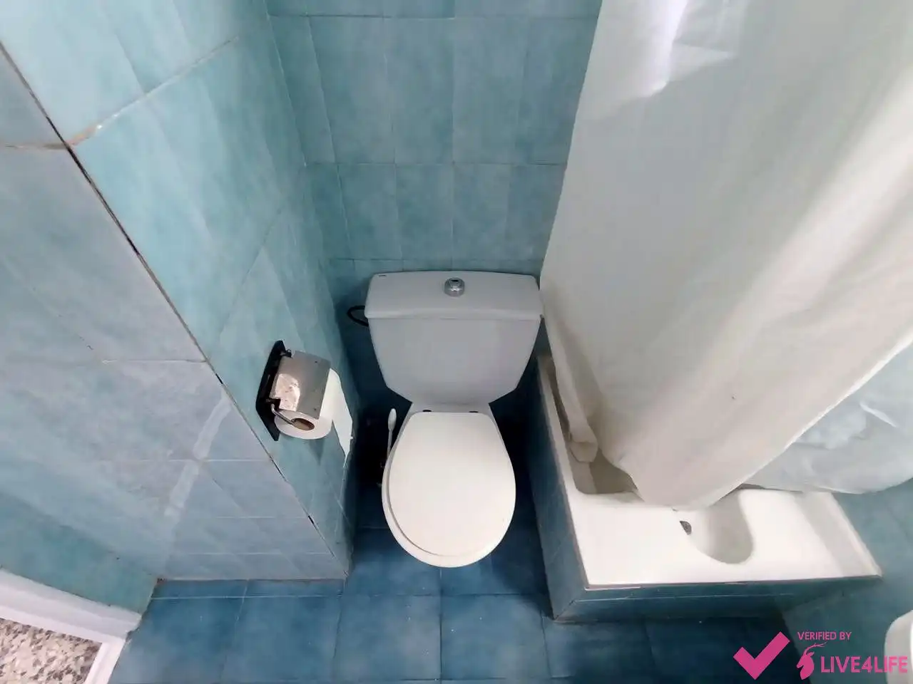 Badezimmer von Wohnung zur Miete in Valencia mit Terrasse und Möbliert