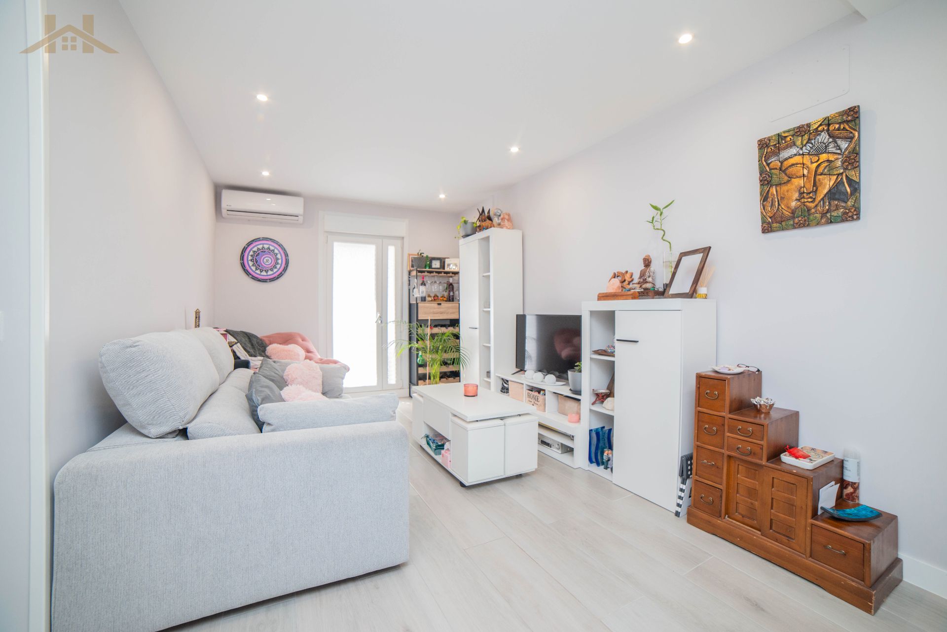 Living room of Flat for sale in Leganés  with Air Conditioner