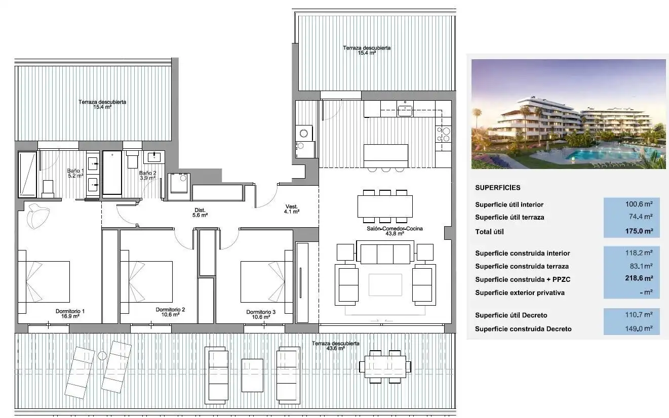 Apartament amb ascensor en venda a Los Álamos, imagen 27