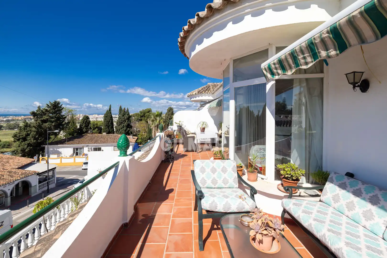 Terraza de Casa adosada en venta en Marbella