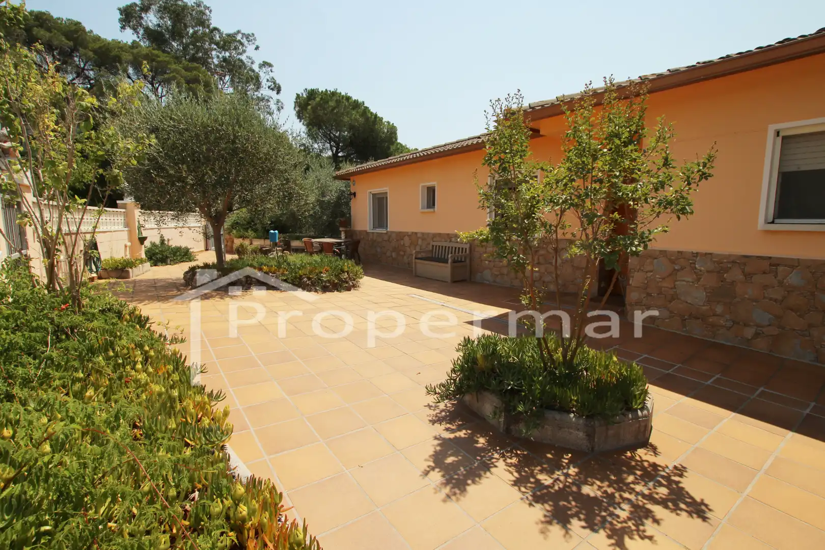 Vista exterior de Casa o chalet en venta en Sant Pere de Vilamajor con Calefacción, Jardín privado y Piscina