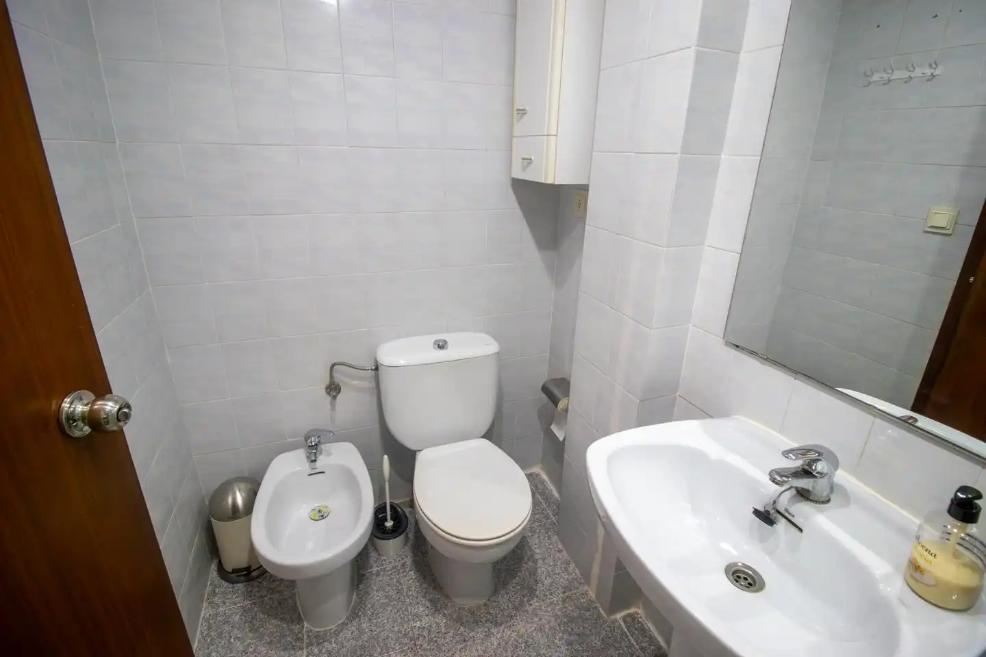 Bathroom of Flat for share in Valencia  with Air Conditioner and Furnished