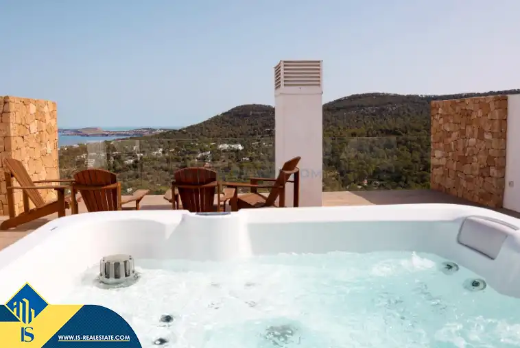 Ático con piscina en venta en Cala Vedella-Cala Tarida, imagen 7