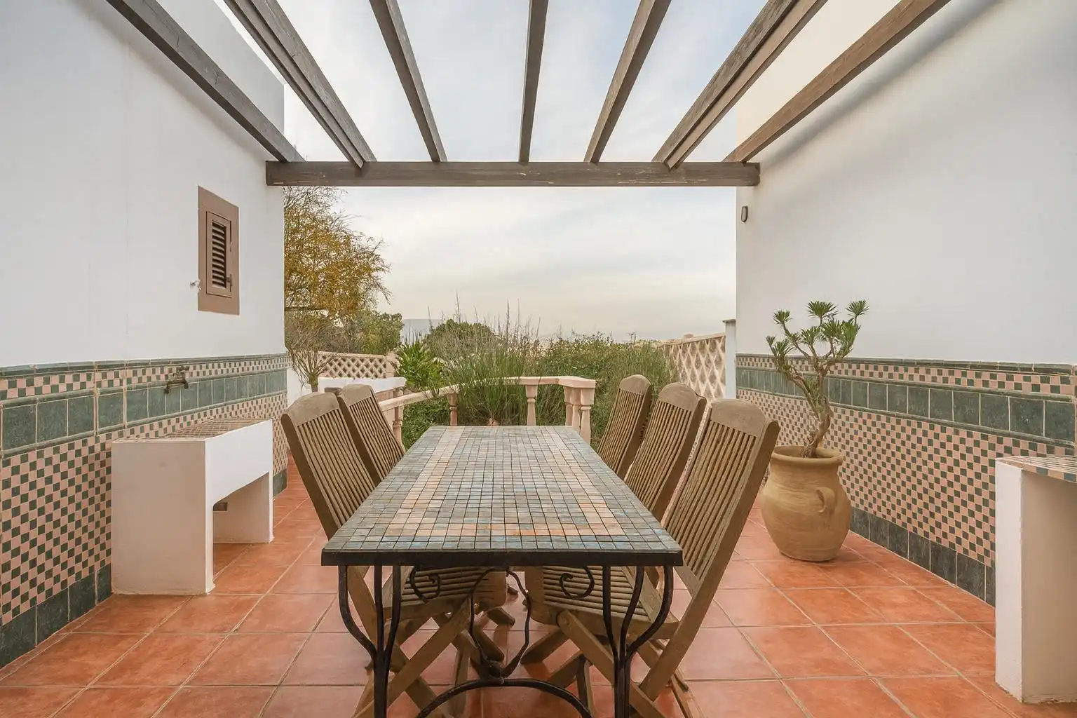 Terraza de Casa o chalet en venta en Níjar con Calefacción, Jardín privado y Terraza