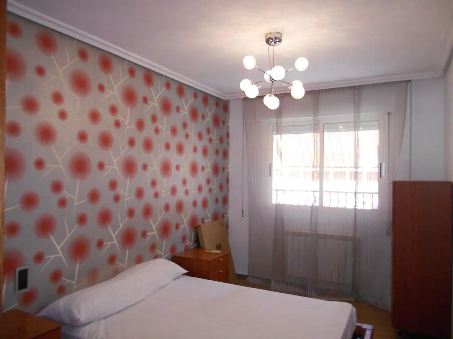 Bedroom of Flat for rent in Murcia  with Air Conditioner, Furnished and Balcony