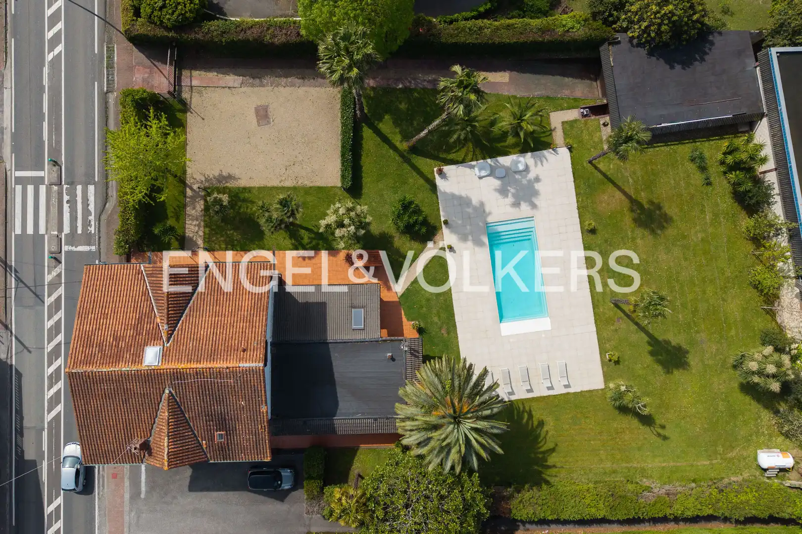 Vista exterior de Casa o chalet de alquiler en Usurbil con Calefacción, Jardín privado y Piscina
