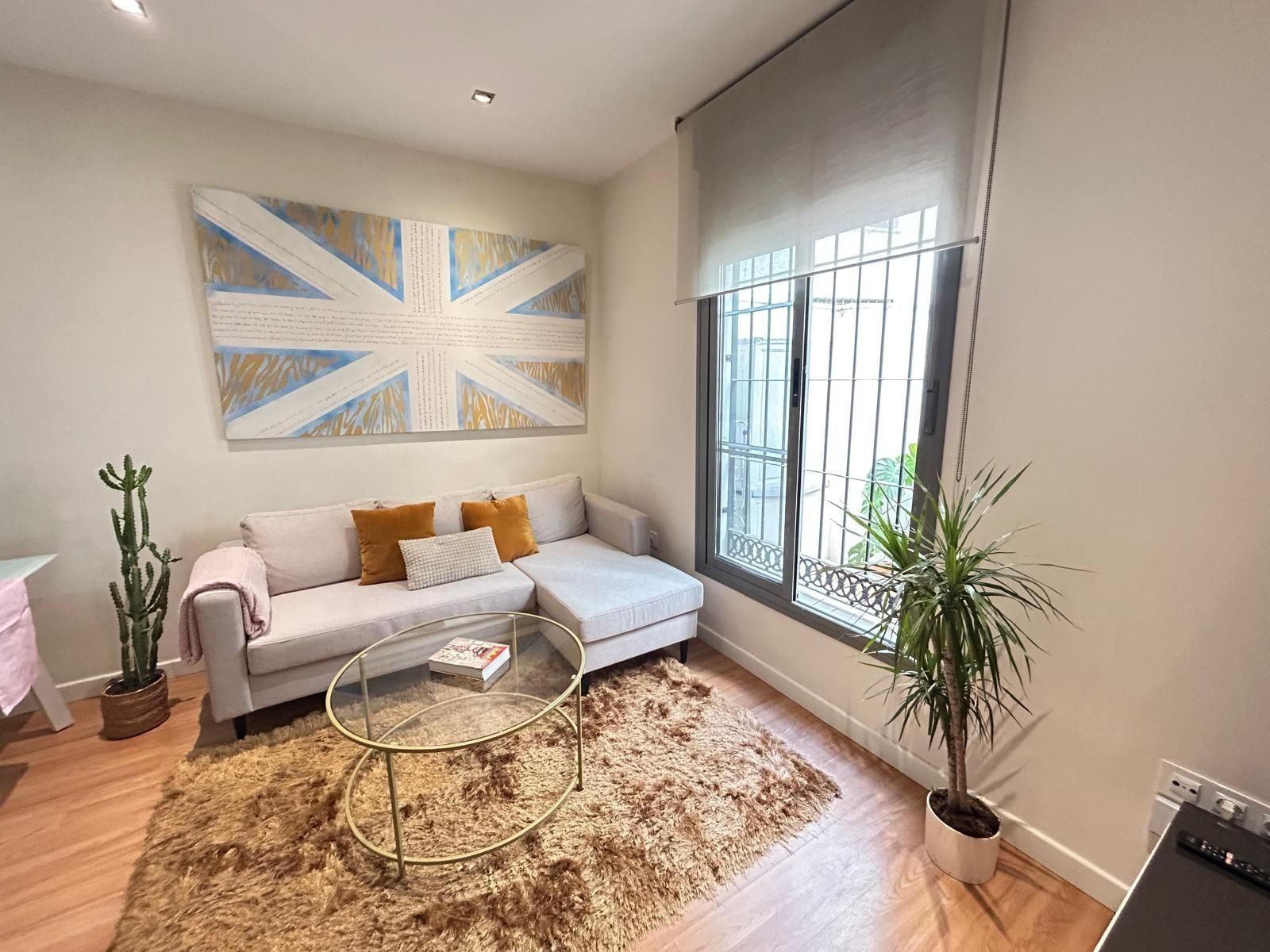 Living room of Apartment for sale in Málaga Capital  with Air Conditioner