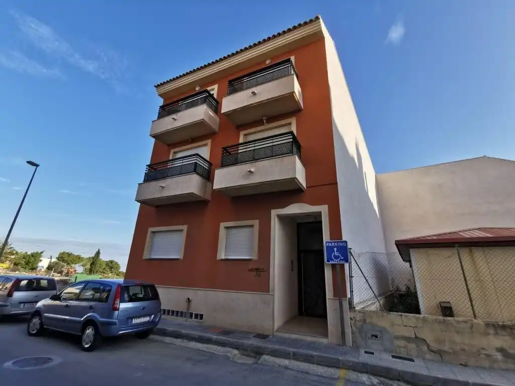 Exterior view of Flat for sale in San Miguel de Salinas  with Terrace, Storage room and Community pool