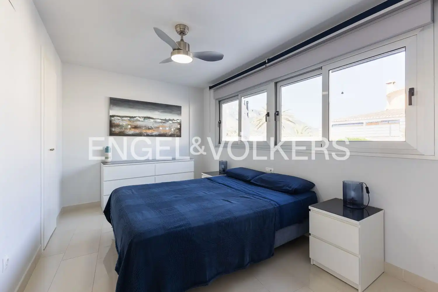 Bedroom of Houses for rent in Dénia  with Air Conditioner, Heating and Private garden