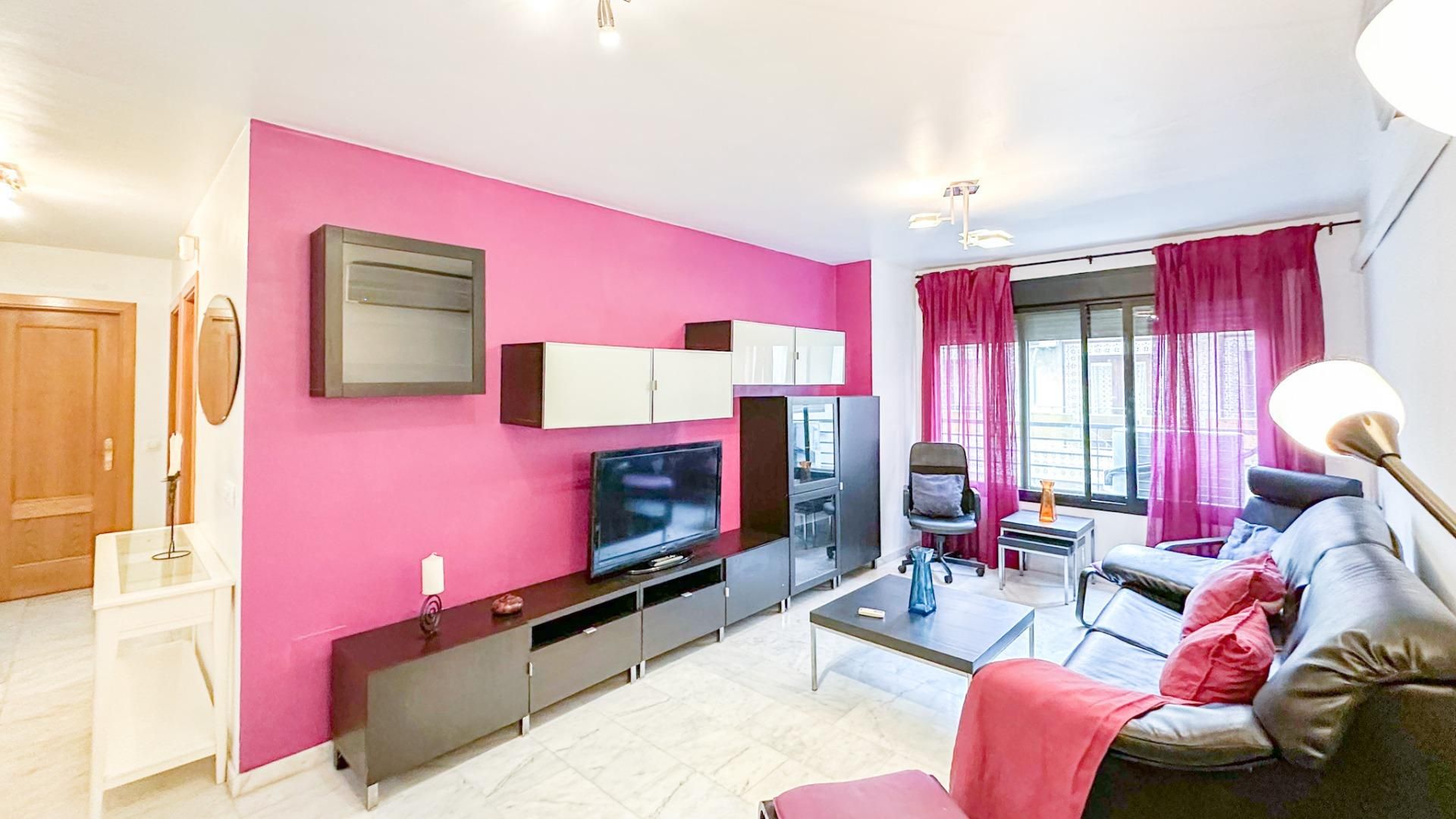 Living room of Flat for sale in Málaga Capital  with Air Conditioner, Storage room and Alarm