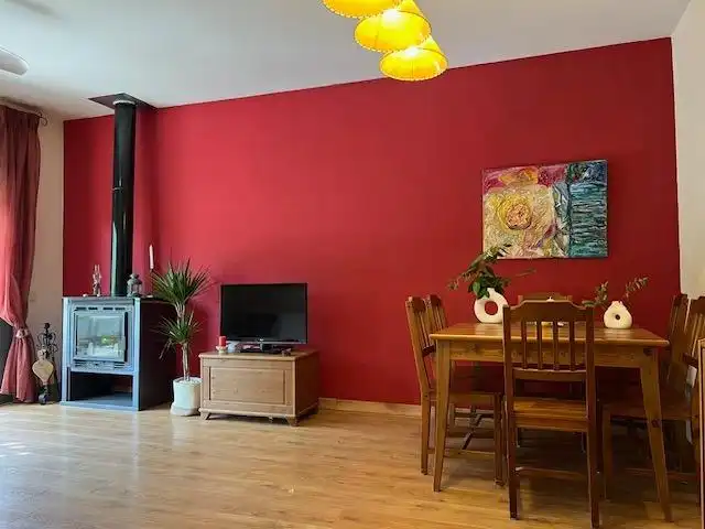 Sala de estar de Casa adosada en venta en Salomó con Terraza y Balcón
