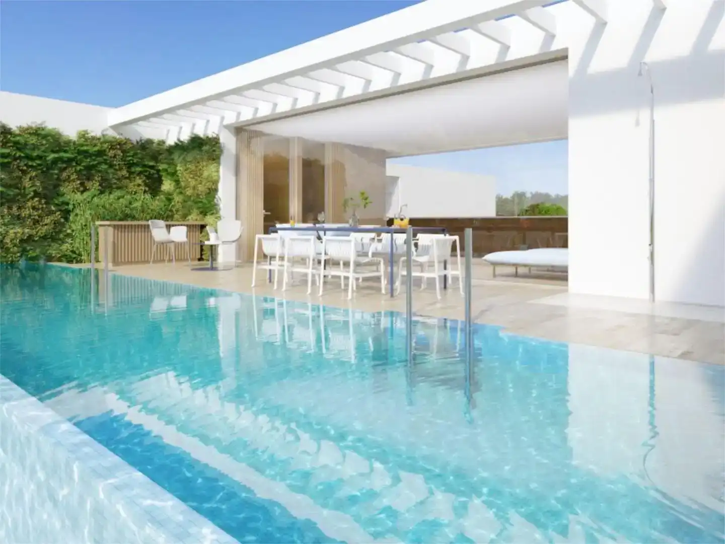 Terraza de Piso en venta en  Madrid Capital con Aire acondicionado, Piscina y Balcón