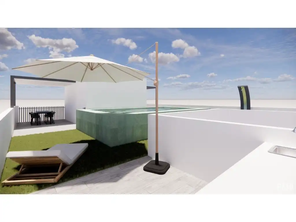 Terraza de Apartamento en venta en Pilar de la Horadada con Aire acondicionado y Piscina