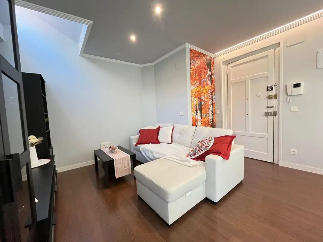 Sala de estar de Piso en venta en  Pamplona / Iruña con Aire acondicionado y Calefacción