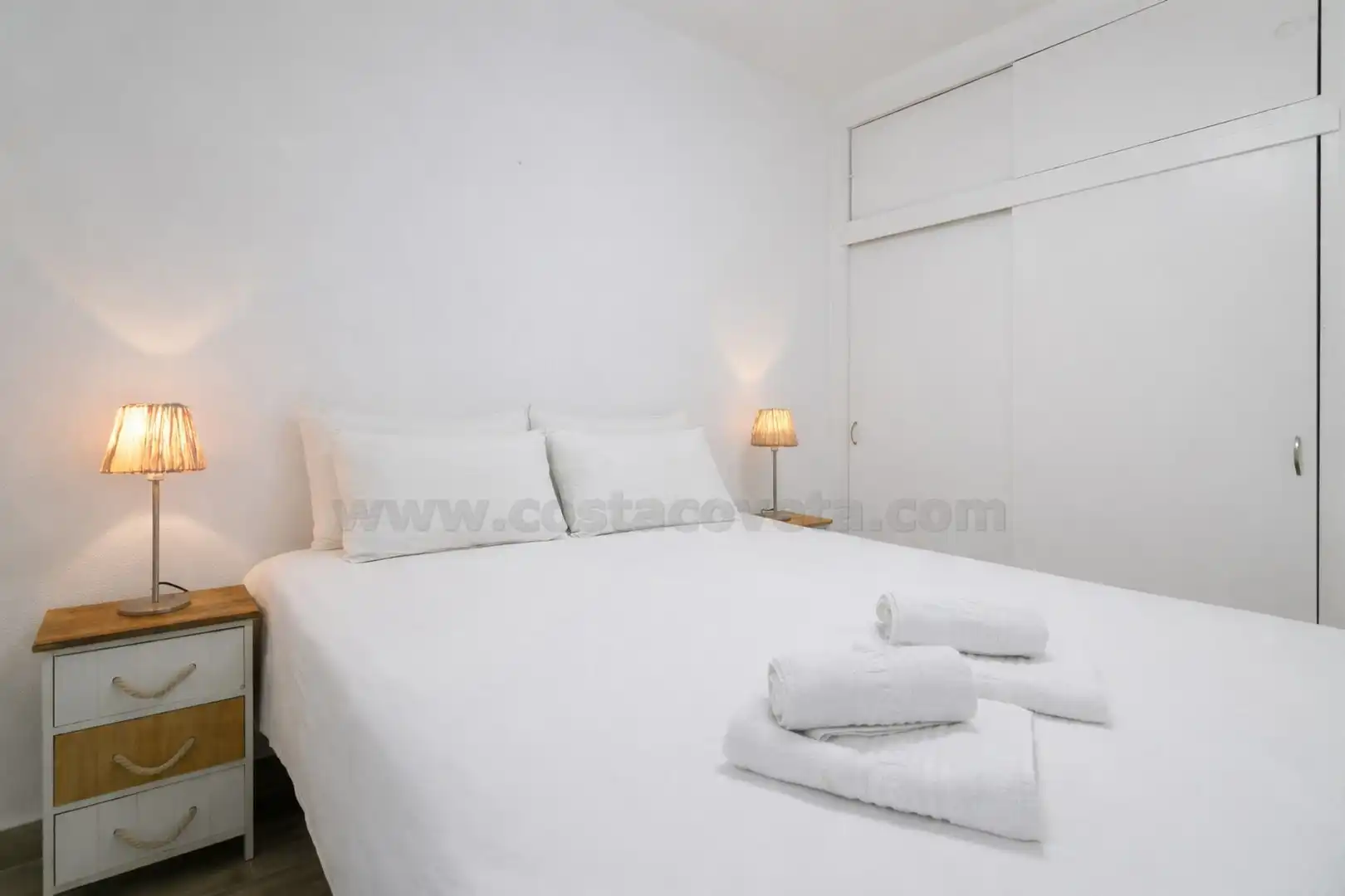 Bedroom of Houses for sale in El Campello  with Air Conditioner, Private garden and Terrace