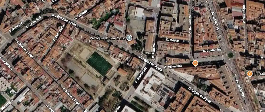 Vista exterior de Piso en venta en Almendralejo