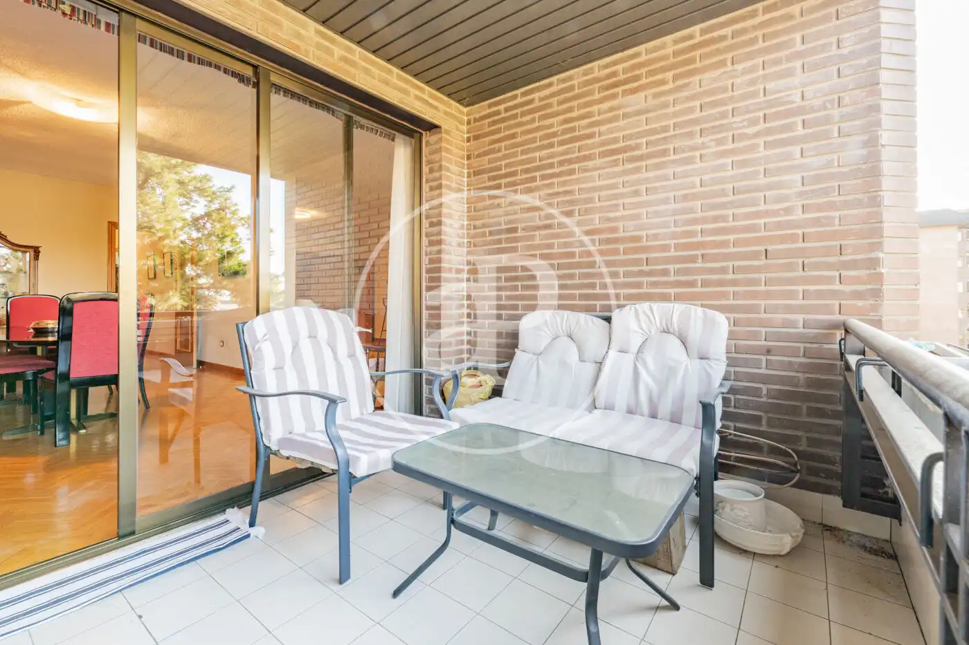 Terrace of Flat for sale in Madrid  with Heating, Terrace and Storage room