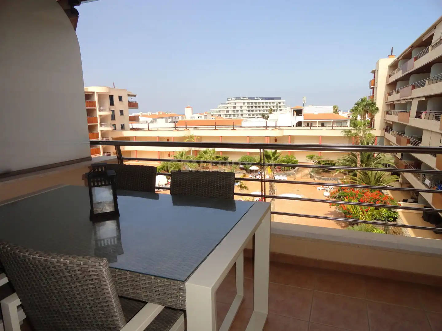 Terraza de Apartamento de alquiler en Santiago del Teide