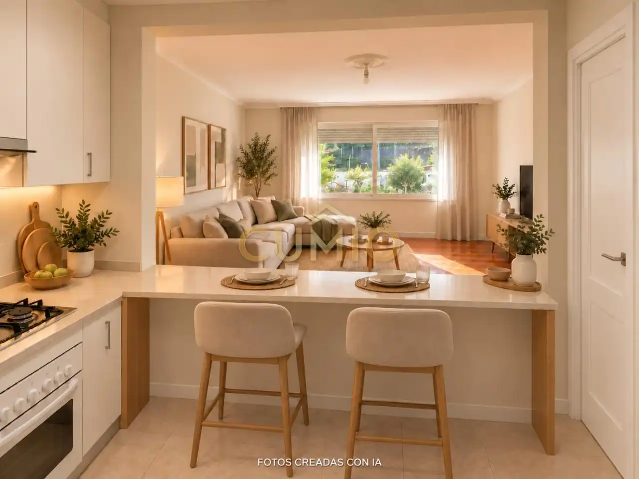 Sala de estar de Piso en venta en Nigrán