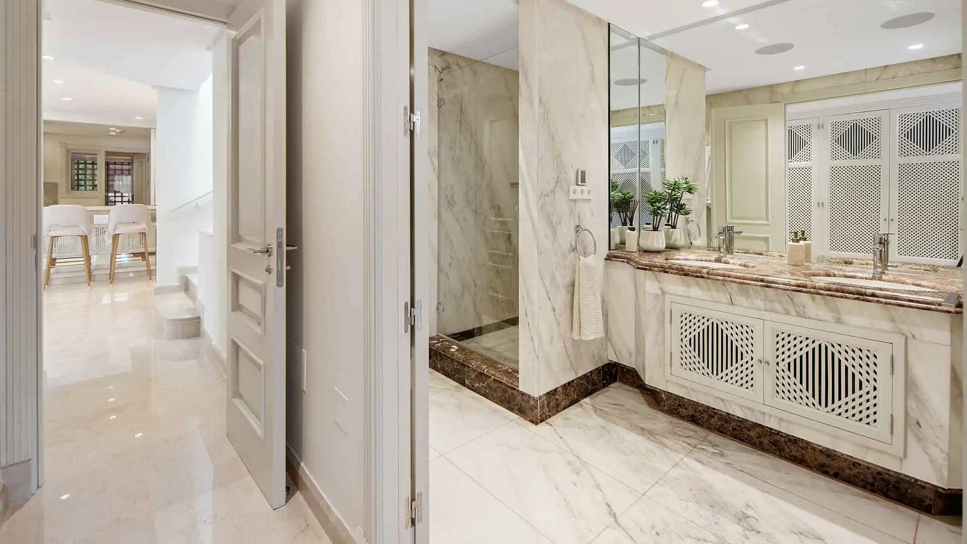 Baño de Ático en venta en Marbella con Aire acondicionado, Terraza y Trastero