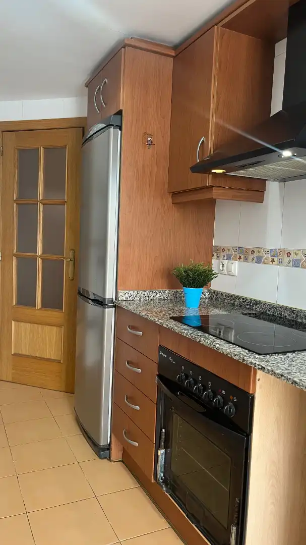 Kitchen of Flat for sale in Benetússer  with Air Conditioner, Heating and Oven