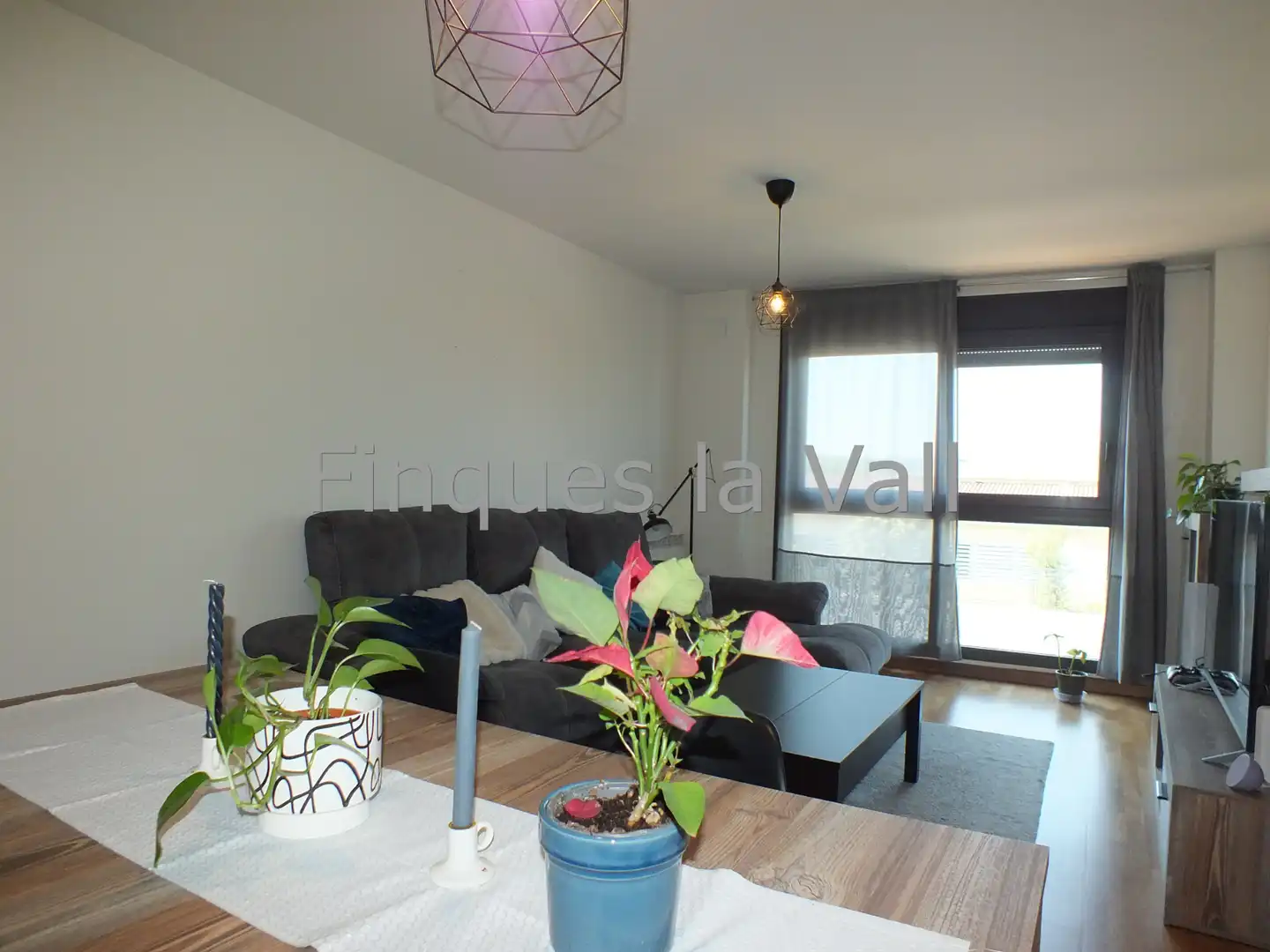 Sala de estar de Piso en venta en Vic con Calefacción y Horno