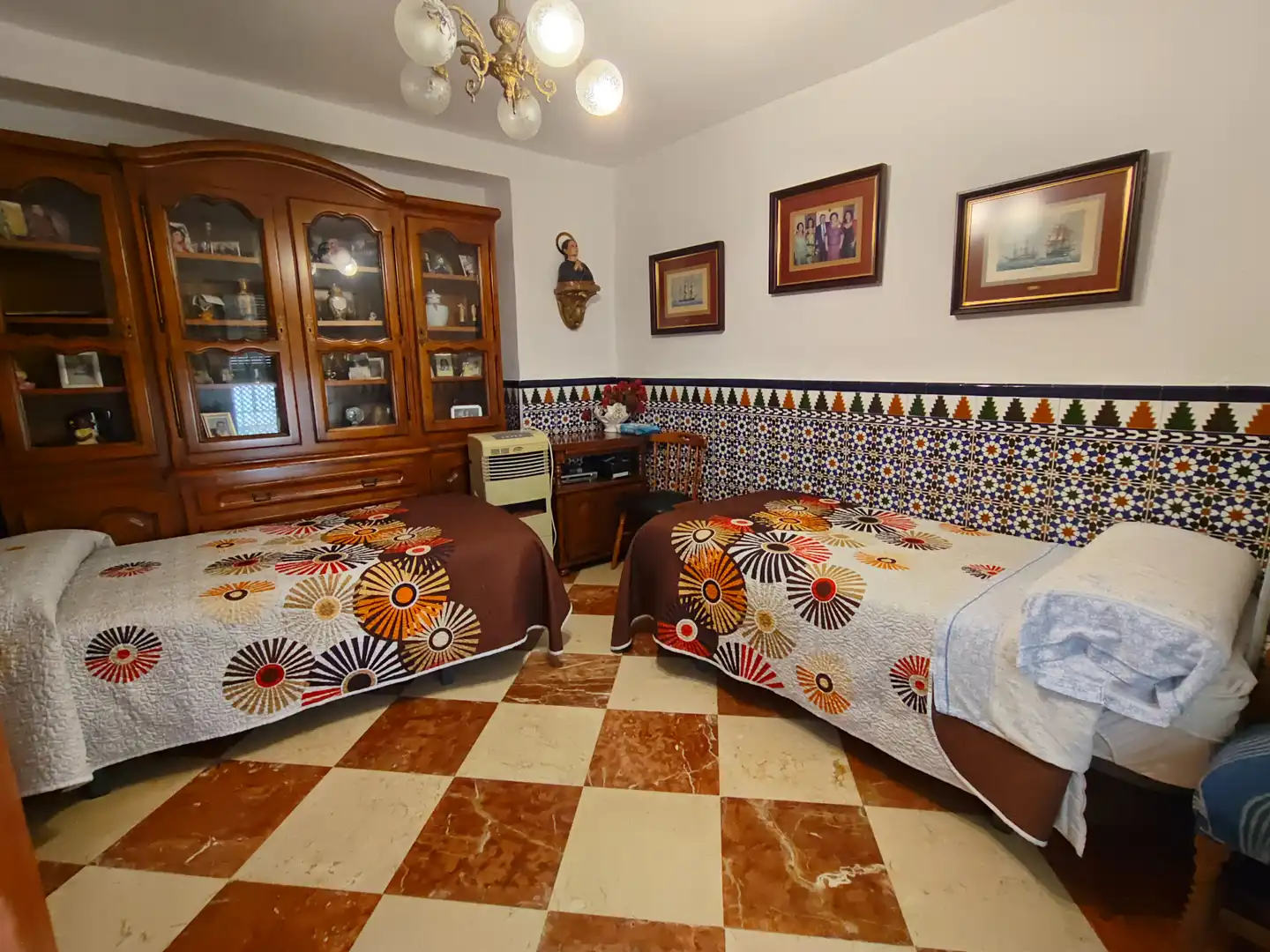 Bedroom of Detached homes for sale in Priego de Córdoba  with Air Conditioner, Private garden and Terrace