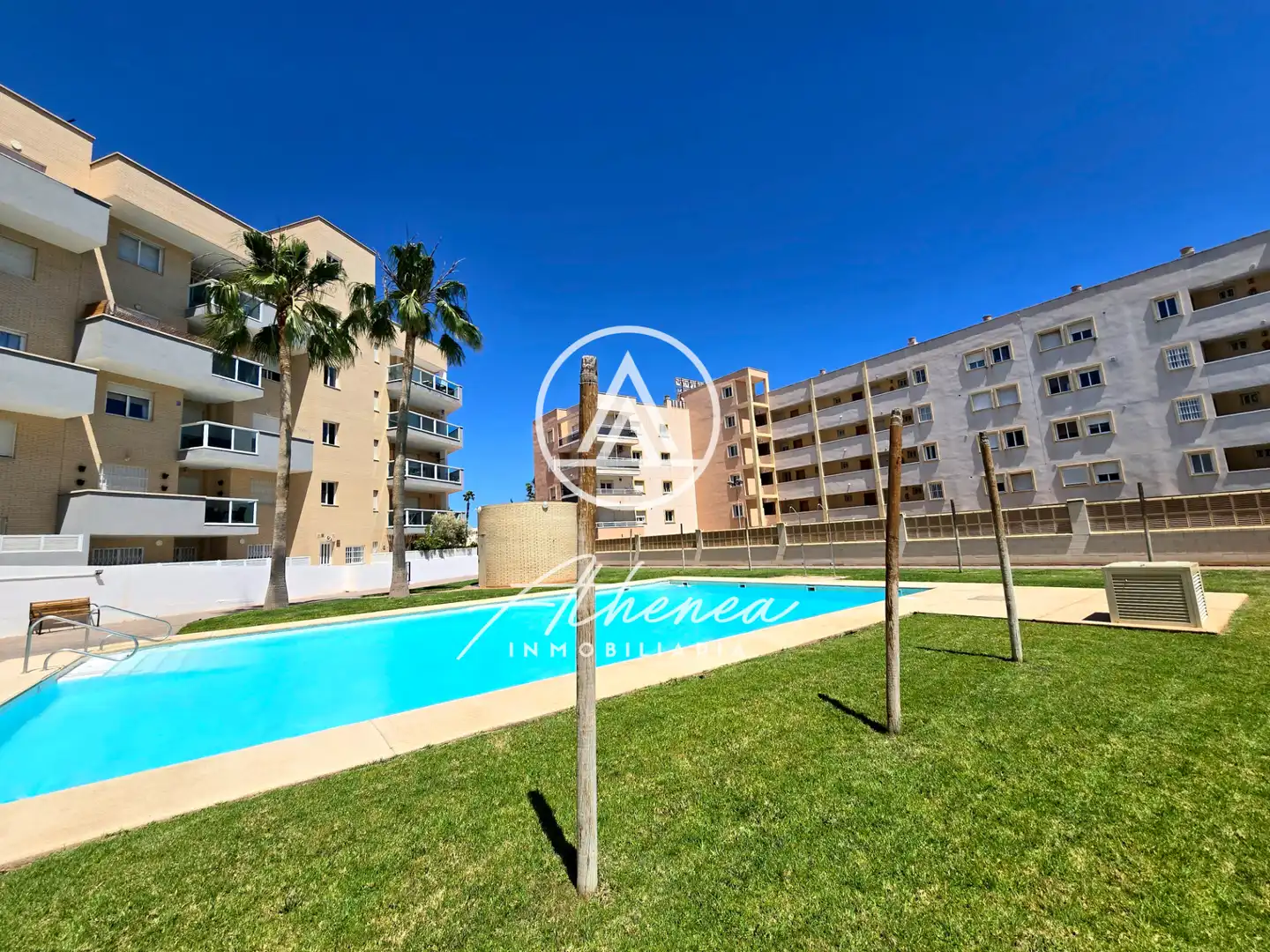 Piscina de Piso en venta en Roquetas de Mar con Aire acondicionado, Calefacción y Terraza