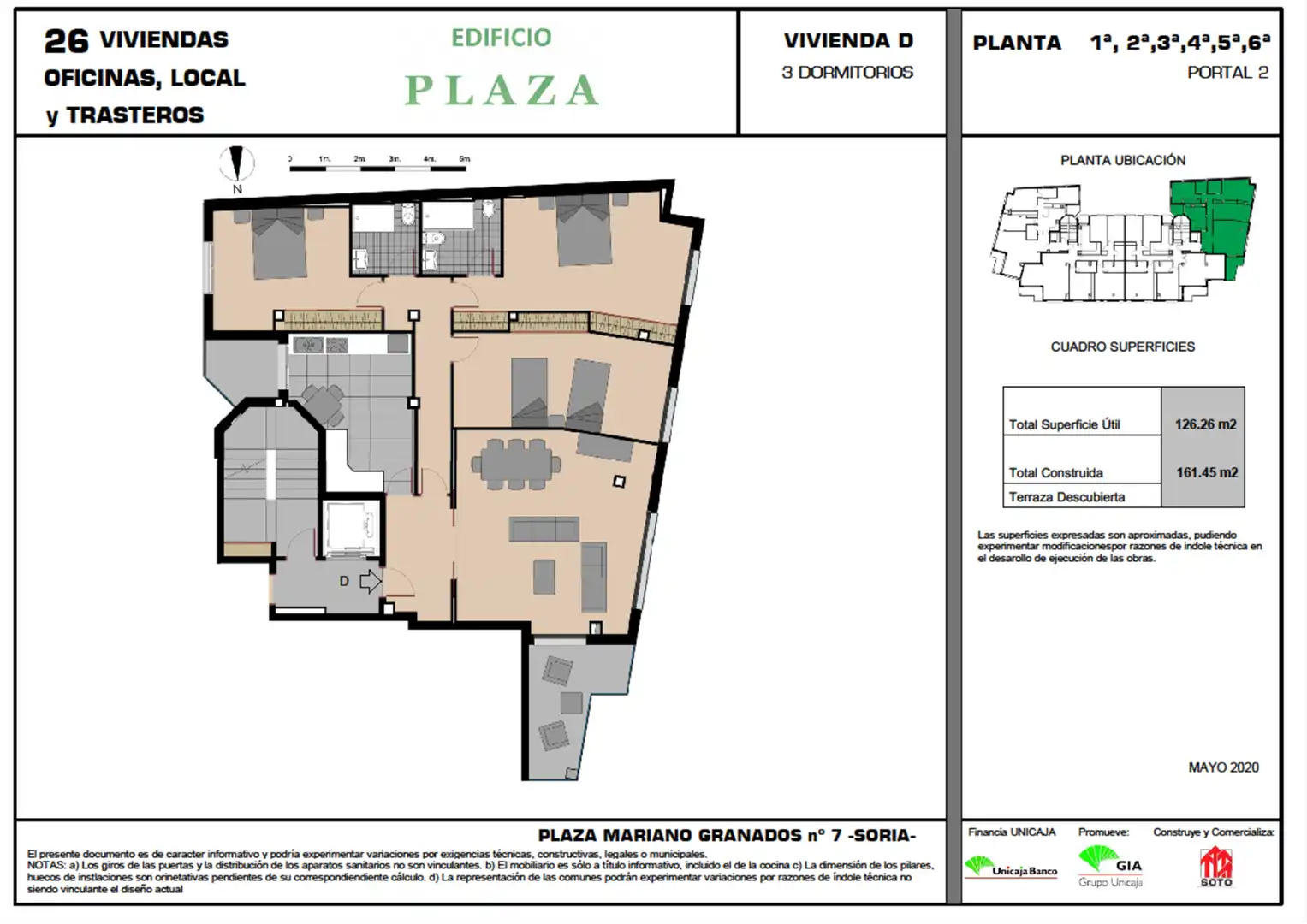 Piso en venta en Soria Capital 