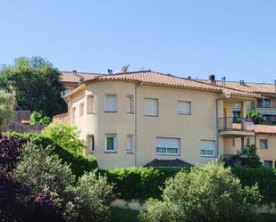 Exterior view of Single-family semi-detached for sale in Sant Llorenç Savall  with Balcony