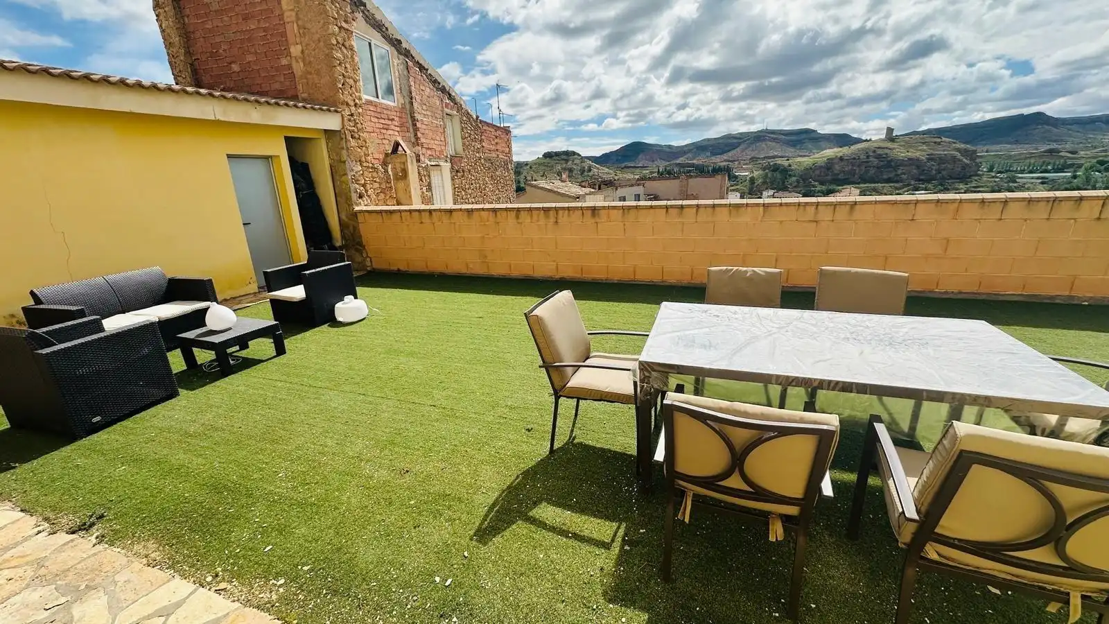 Terraza de Finca rústica en venta en Albalate del Arzobispo con Calefacción, Terraza y Trastero