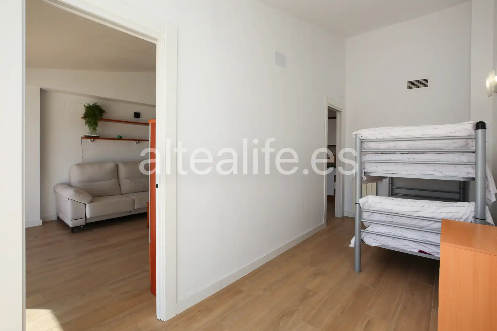 Schlafzimmer von Wohnungen zur Miete in Altea mit Klimaanlage, Heizung und Terrasse