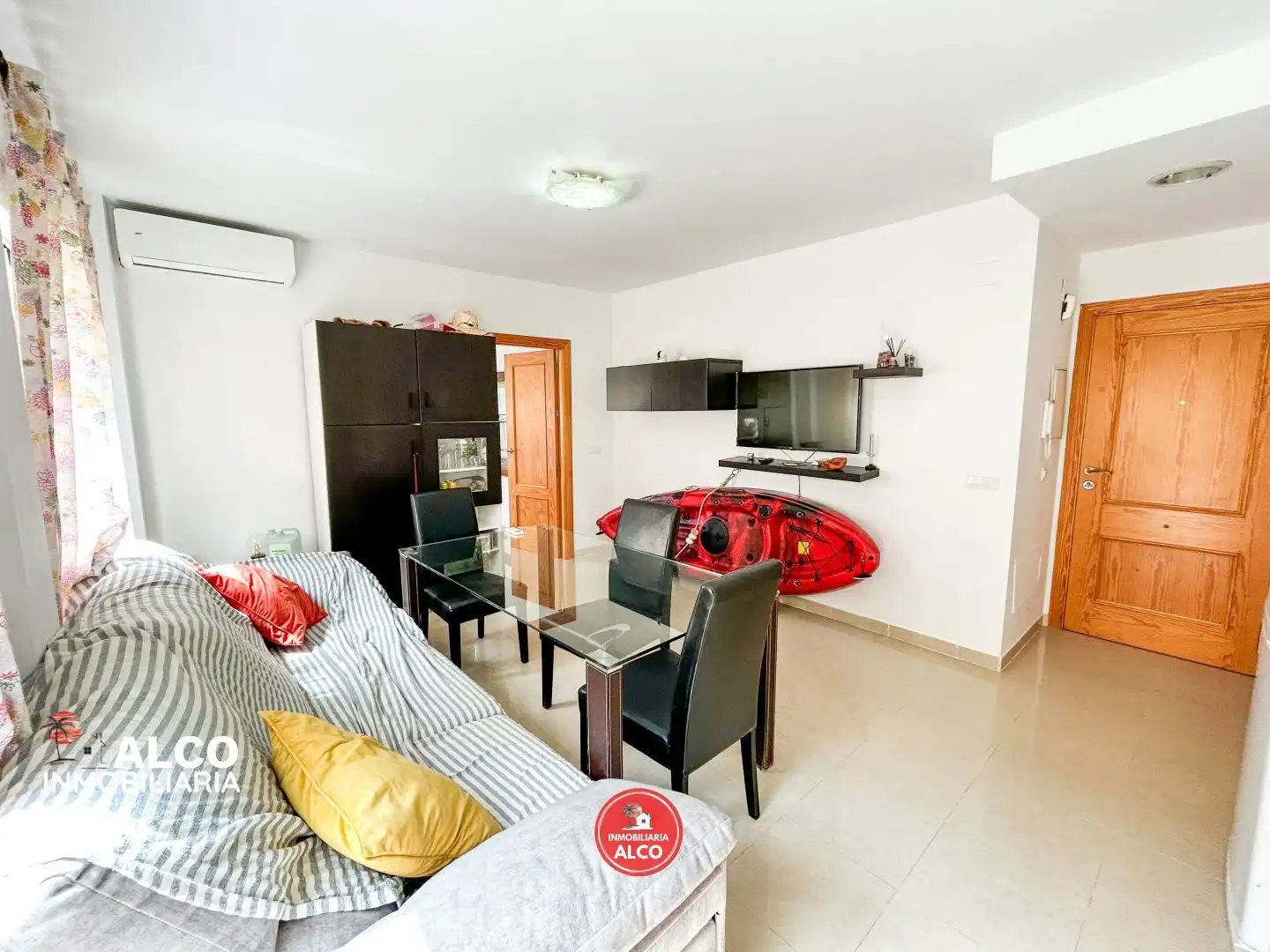 Sala de estar de Piso en venta en Torrox con Aire acondicionado, Trastero y Amueblado