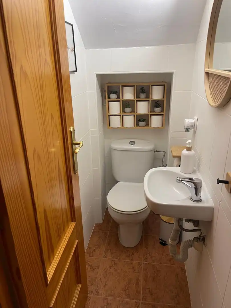 Bathroom of Detached homes for sale in La Línea de la Concepción  with Air Conditioner, Terrace and Furnished
