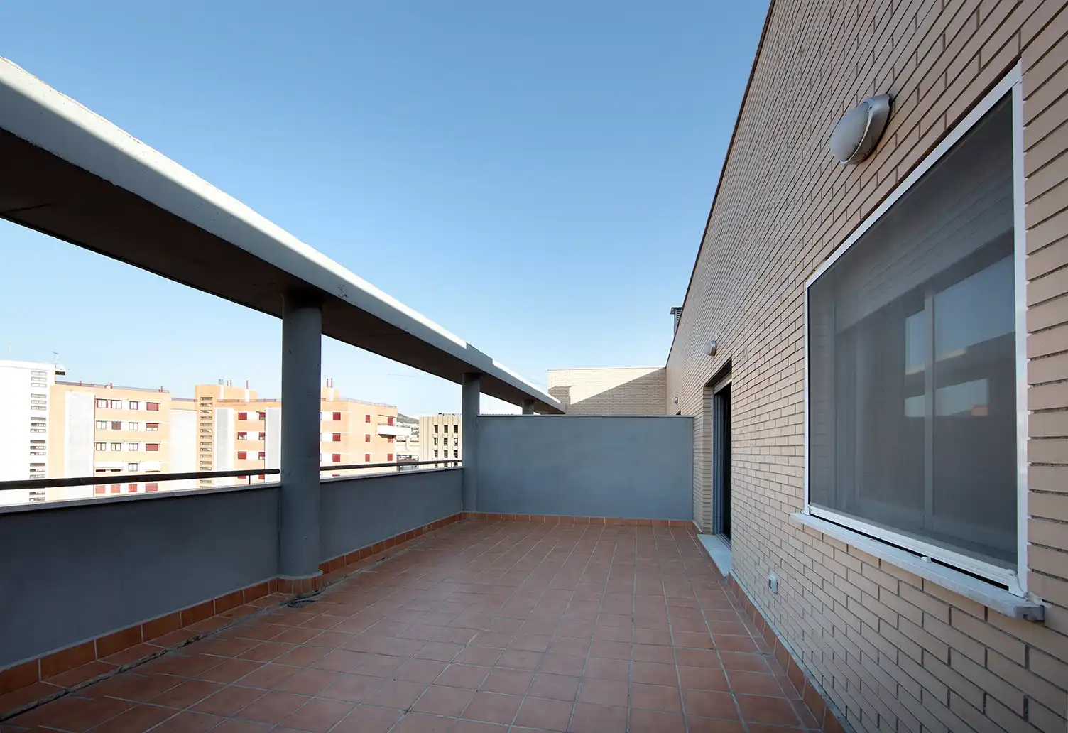 Terrace of Flat for rent in Granada  with Heating and Oven