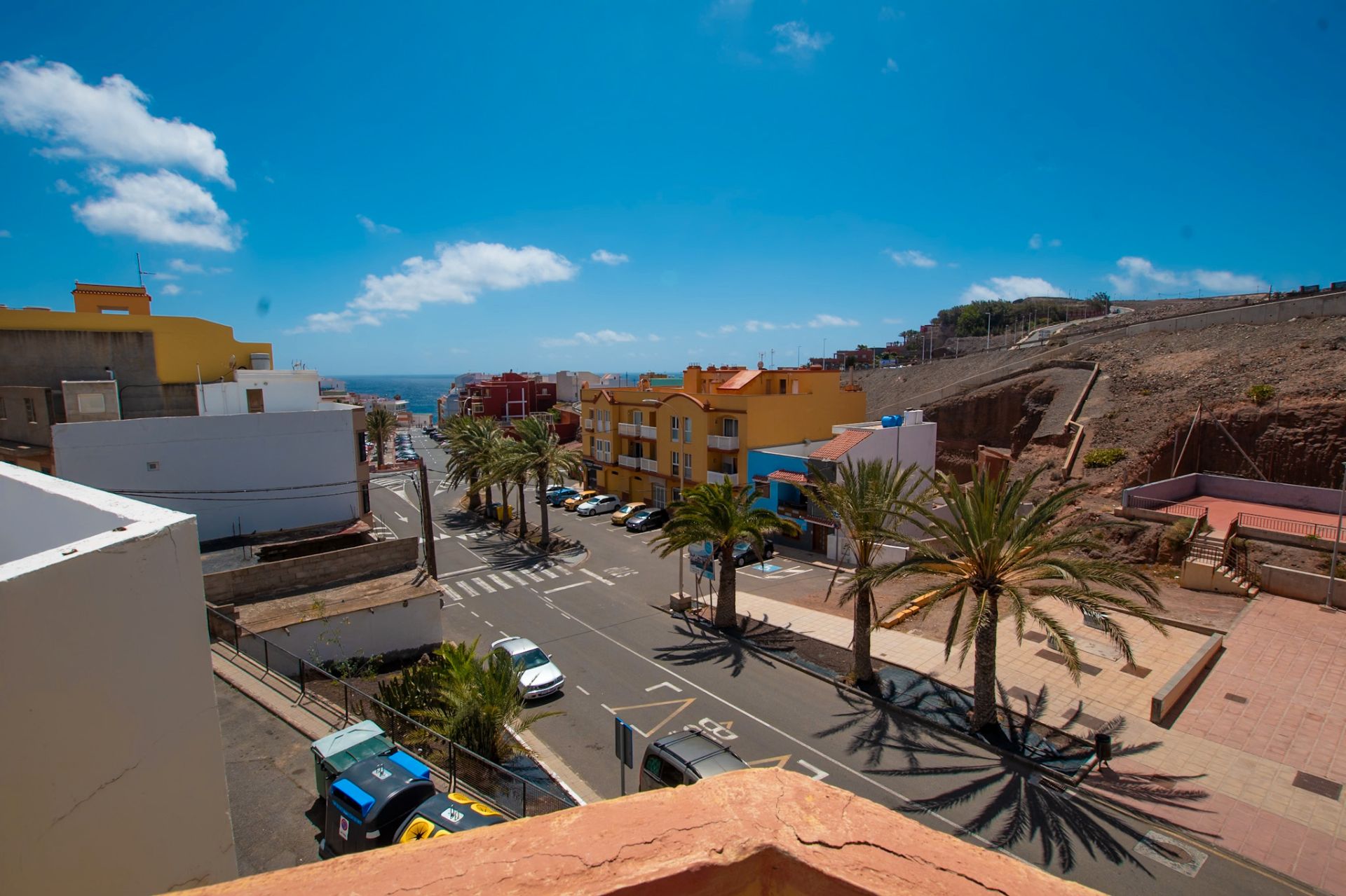 Vista exterior de Piso en venta en Gáldar con Jardín privado, Terraza y Balcón