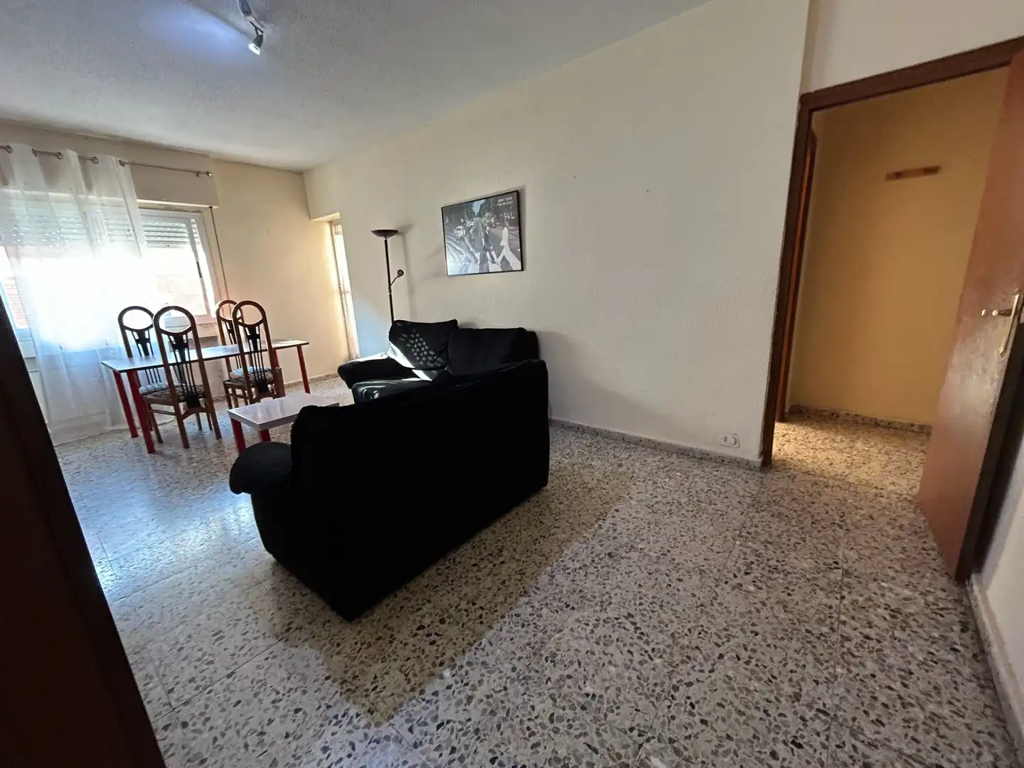 Sala de estar de Piso en venta en Ciudad Real con Calefacción, Terraza y Amueblado