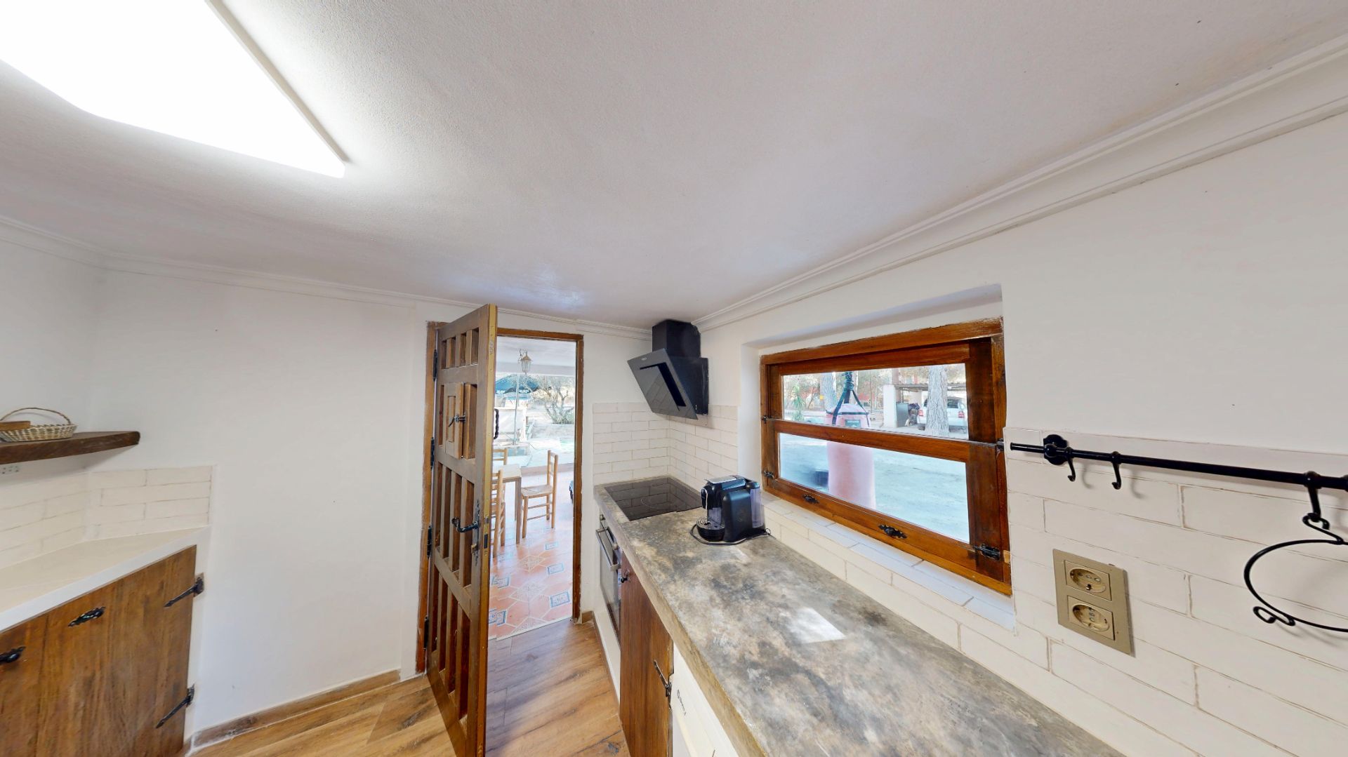 Cocina de Casa o chalet en venta en Tibi con Jardín privado, Terraza y Amueblado