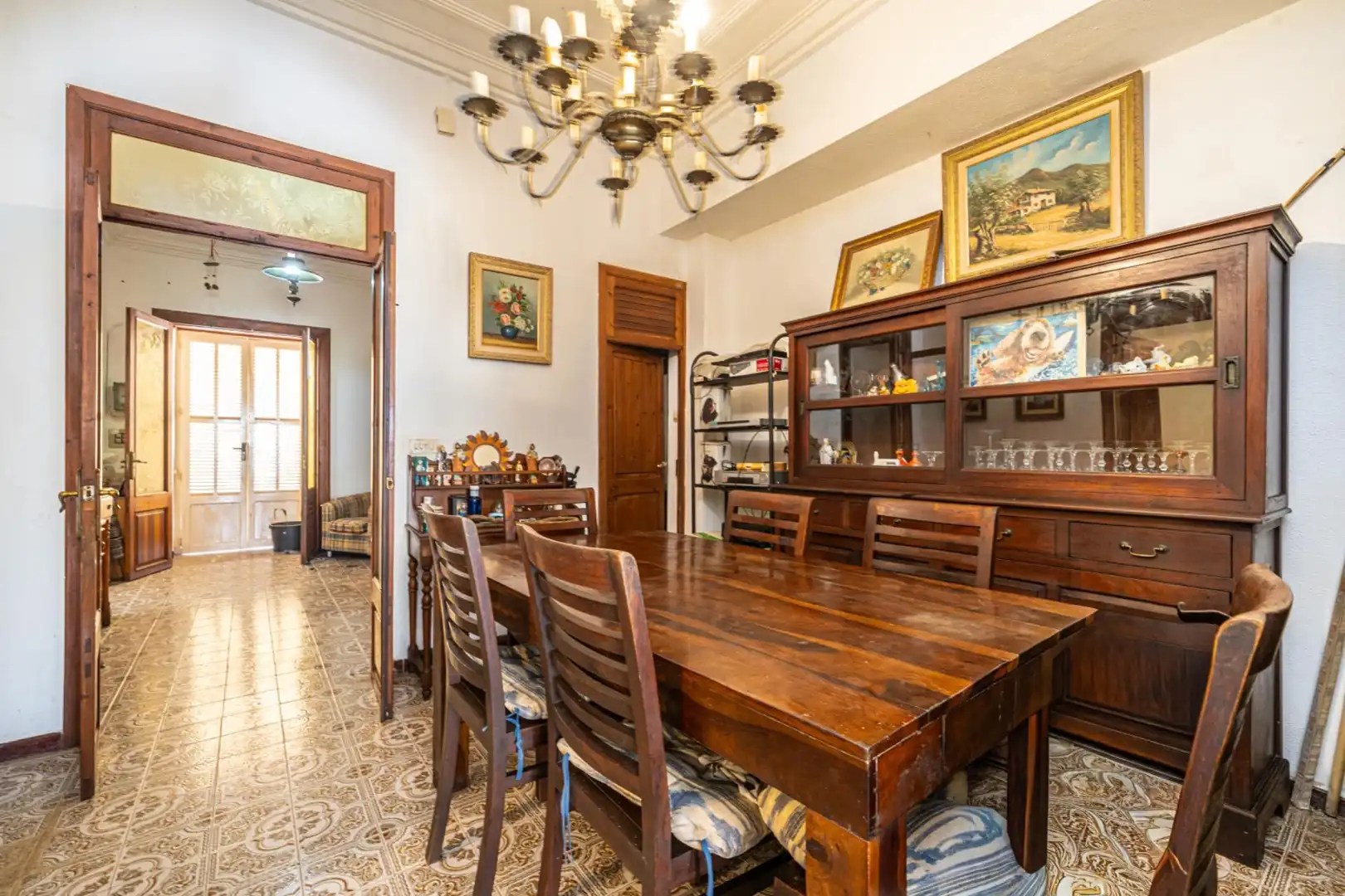 Esszimmer von Erdgeschoss zum Verkauf in Inca mit Terrasse und Balkon