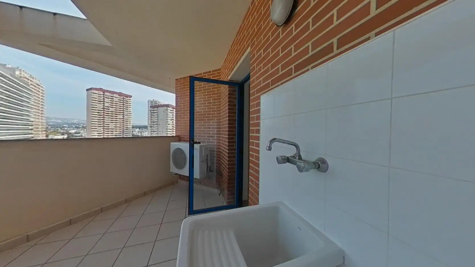 Terraza de Piso en venta en Calpe / Calp