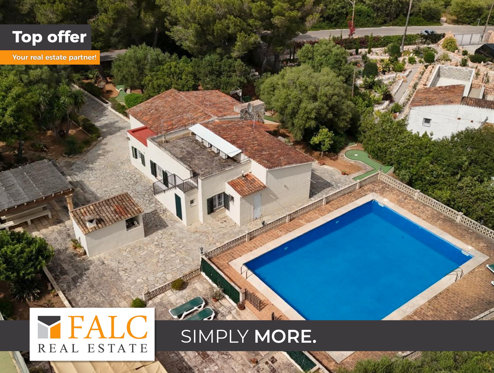 Exterior view of House or chalet for sale in Manacor  with Private garden