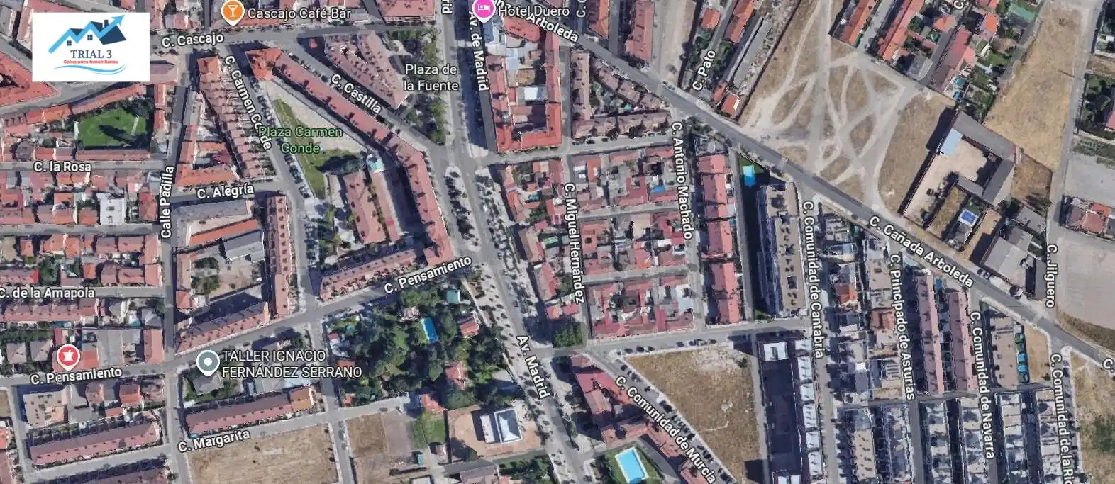 Vista exterior de Piso en venta en Laguna de Duero con Jardín privado y Terraza
