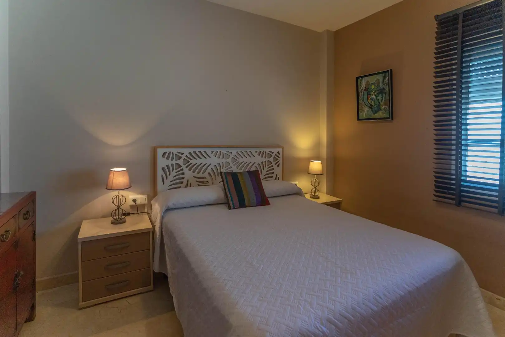 Bedroom of Flat for rent in Alhaurín El Grande  with Air Conditioner, Furnished and Balcony