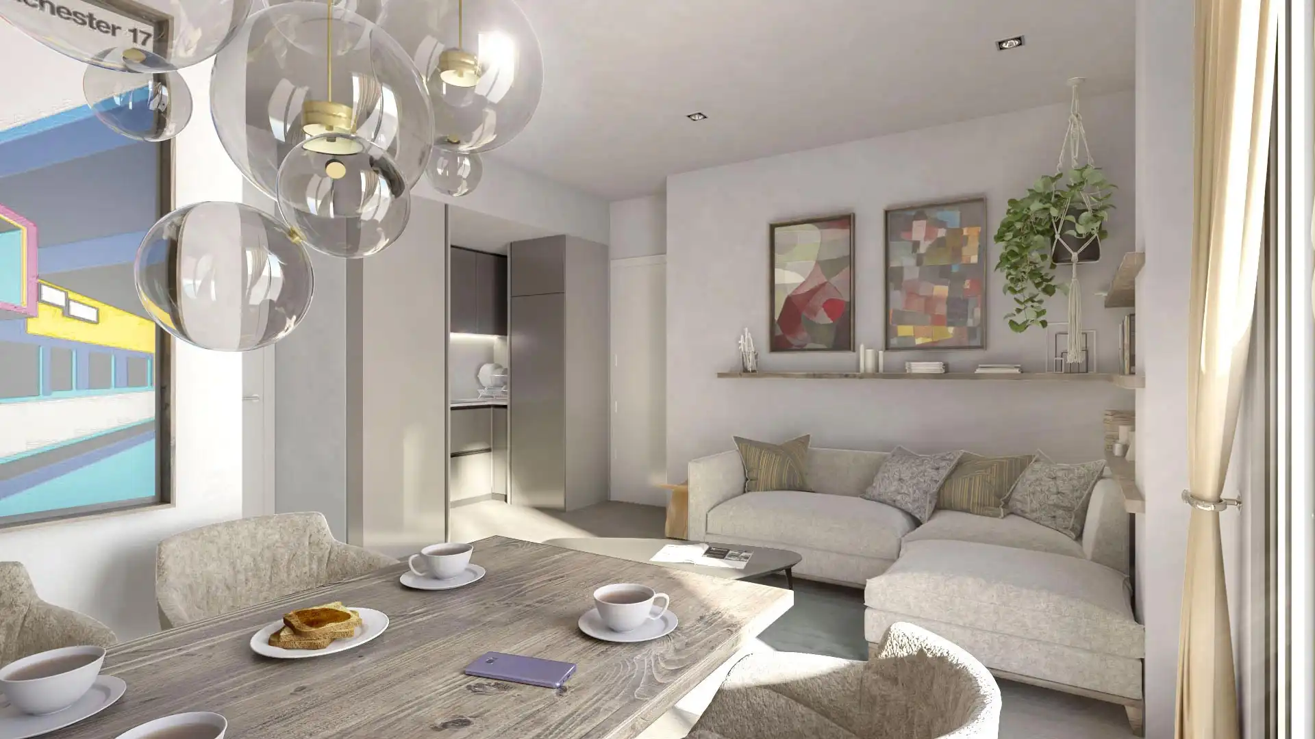 Apartment with pool for sale in Las Lagunas, imagen 5