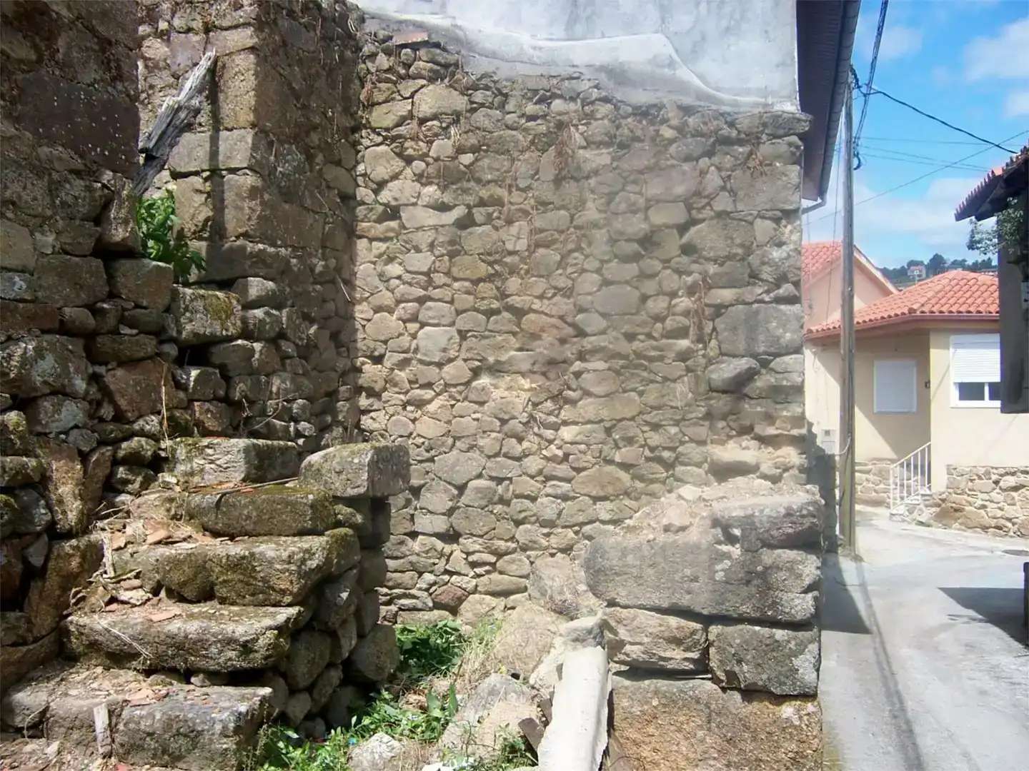 Vista exterior de Piso en venta en Ourense Capital 