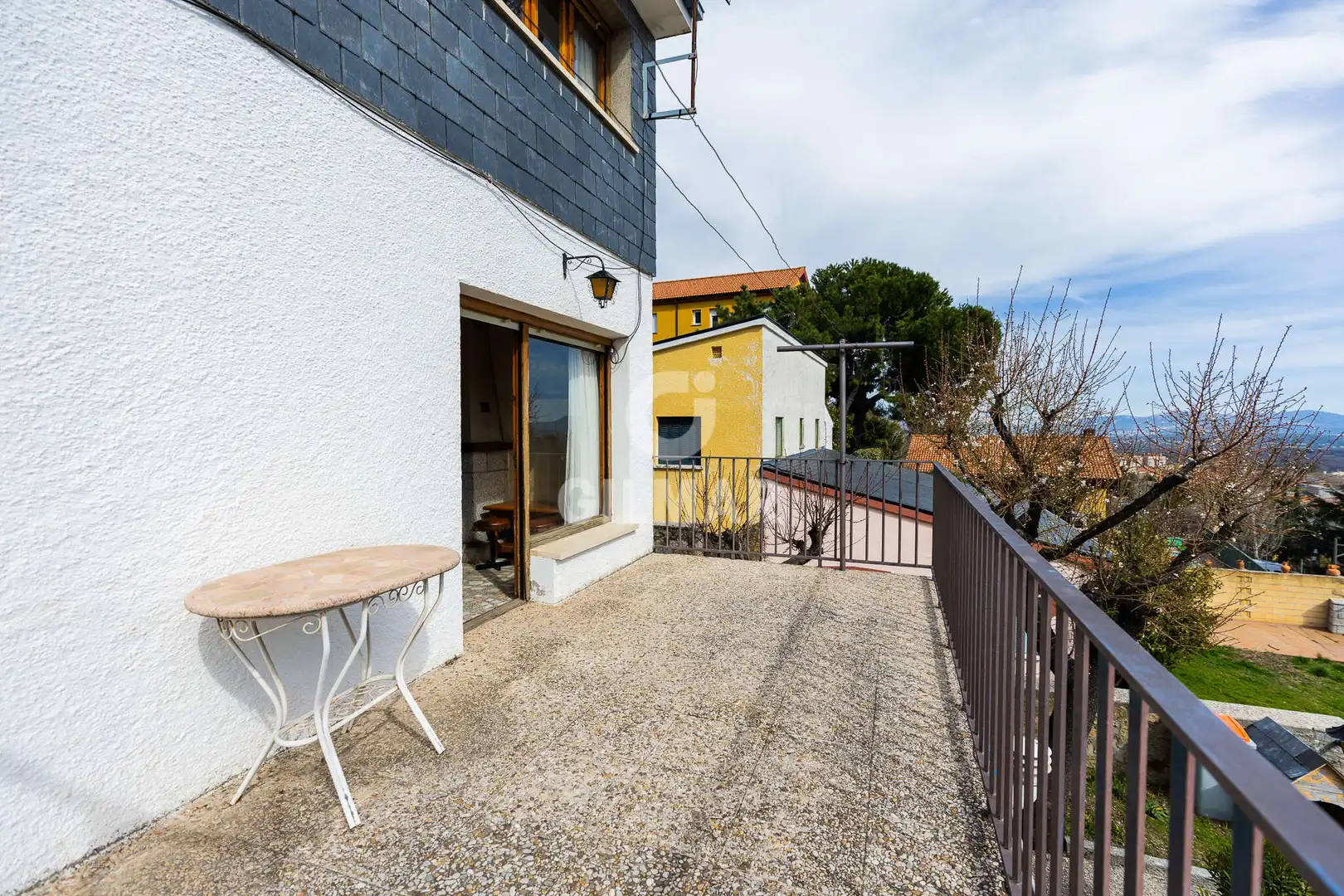 Exterior view of Detached homes for sale in San Lorenzo de El Escorial  with Private garden